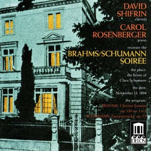 Brahms Johannes Schumann Robert - Sonatas For Clarinet And Piano ryhmässä CD @ Bengans Skivbutik AB (3677359)