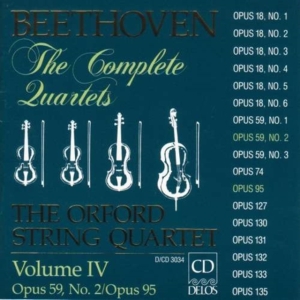 Beethoven Ludwig Van - String Quartets Vol Iv ryhmässä CD @ Bengans Skivbutik AB (3677368)