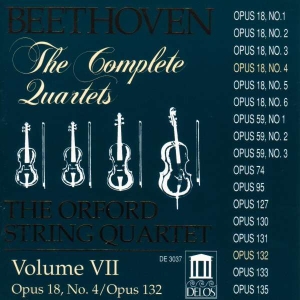 Beethoven Ludwig Van - String Quartets Vol Vii ryhmässä CD @ Bengans Skivbutik AB (3677371)