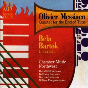 Messiaen Olivier Bartok Bela - Quartet For The End Of Time Contra ryhmässä CD @ Bengans Skivbutik AB (3677375)