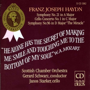 Haydn Franz Joseph - Symphonies 21 & 96 Cello Concerto ryhmässä CD @ Bengans Skivbutik AB (3677388)