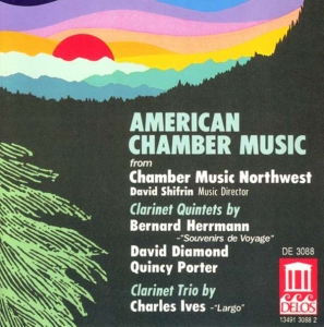Diamond David Ives Charles Herman - American Chamber Music ryhmässä CD @ Bengans Skivbutik AB (3677402)