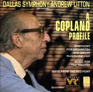 Copland Aaron - A Copland Profile: The Red Pony ryhmässä CD @ Bengans Skivbutik AB (3677477)