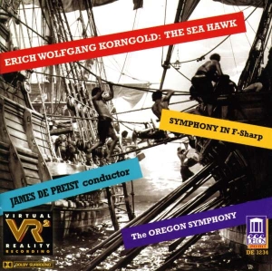 Korngold Erich - The Sea Hawk Symphony In F-Sharp ryhmässä Externt_Lager / Naxoslager @ Bengans Skivbutik AB (3677489)