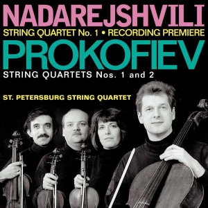 Nadarejshvili Zurab Prokofiev Serg - String Quartets ryhmässä CD / Klassiskt @ Bengans Skivbutik AB (3677500)