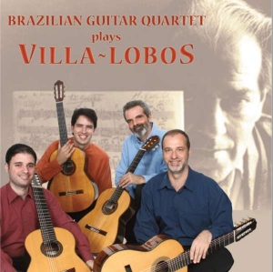 Villa-Lobosheitor - Brazilian Guitar Quartet: Villa-Lob ryhmässä CD @ Bengans Skivbutik AB (3677605)