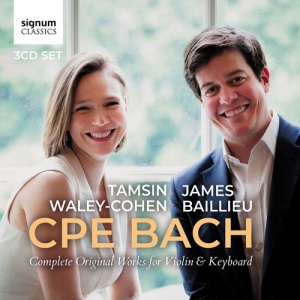 Bach Carl Philip Emmanuel - Complete Original Works For Violin ryhmässä CD @ Bengans Skivbutik AB (3681804)