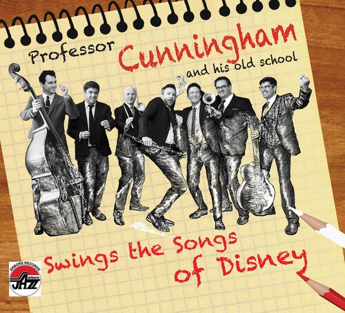 Professor Cunningham And His Old Sc - Swings Disney ryhmässä CD / Jazz/Blues @ Bengans Skivbutik AB (3691645)