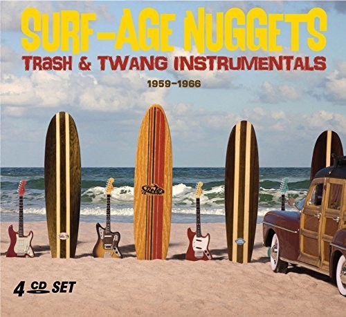 Blandade Artister - Surf-Age Nuggets ryhmässä CD / Rock @ Bengans Skivbutik AB (3691756)
