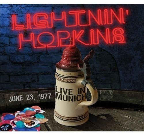 Lightnin' Hopkins - Live In Munich: June 23, 1977 ryhmässä CD / Jazz/Blues @ Bengans Skivbutik AB (3691821)