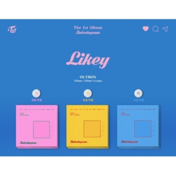 Twice - The 1st Album (Twicetagram) ryhmässä CD / Myydyimmät @ Bengans Skivbutik AB (3696797)