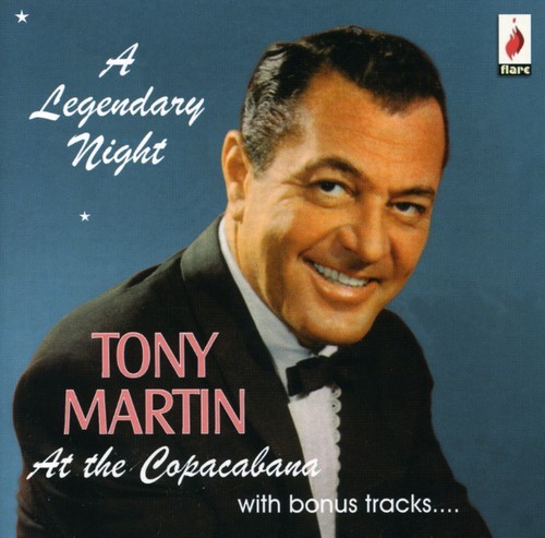 Tony Martin - A Night At The Copacabana ryhmässä CD / Pop @ Bengans Skivbutik AB (3700984)