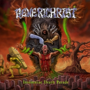 Generichrist - Insomniaca Death Parade (Red) ryhmässä VINYYLI @ Bengans Skivbutik AB (3701069)