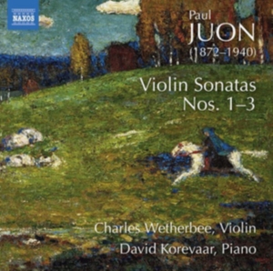 Juon Paul - Violin Sonatas Nos. 1-3 ryhmässä CD @ Bengans Skivbutik AB (3704009)