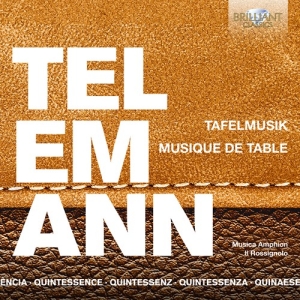 Telemann G P - Tafelmusik (5 Cd) ryhmässä CD @ Bengans Skivbutik AB (3704298)