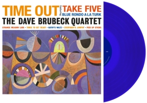 Dave Brubeck Quartet - Time Out (Blue Vinyl) ryhmässä VINYYLI @ Bengans Skivbutik AB (3712877)