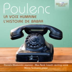 Poulenc Francis - La Voix Humaine Lhistoire De Babar ryhmässä CD @ Bengans Skivbutik AB (3720501)