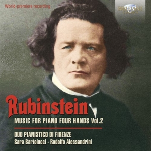 Rubinstein Anton - Music For Piano Four Hands, Vol. 2 ryhmässä CD @ Bengans Skivbutik AB (3728647)