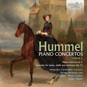 Hummel Johann Nepomuk - Piano Concertos Vol. 2 ryhmässä CD @ Bengans Skivbutik AB (3728718)