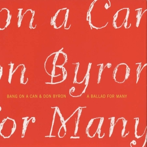 Byron Don - Don Byron: A Ballad For Many ryhmässä CD @ Bengans Skivbutik AB (3728984)