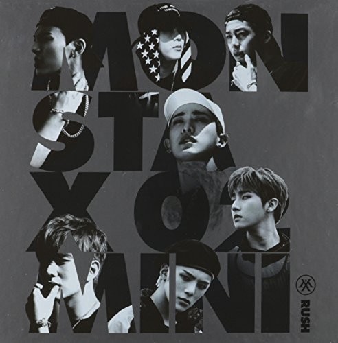 MONSTA X - Rush (2nd Mini Album) Official Version ryhmässä Minishops / K-Pop Minishops / Monsta X @ Bengans Skivbutik AB (3732430)