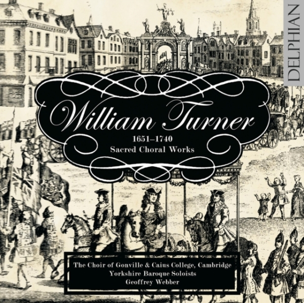 Various - William Turner: Choral Music ryhmässä CD @ Bengans Skivbutik AB (3732507)