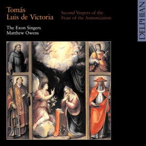 Anonymous Bible Victoria Tomás L - Tomás Luis De Victoria: Second Vesp ryhmässä CD @ Bengans Skivbutik AB (3732526)