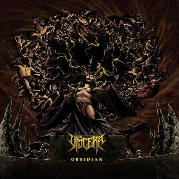 Viscera - Obsidian ryhmässä CD / Hårdrock/ Heavy metal @ Bengans Skivbutik AB (3734425)