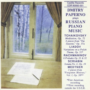 Various - Russian Piano Music ryhmässä CD @ Bengans Skivbutik AB (3734580)