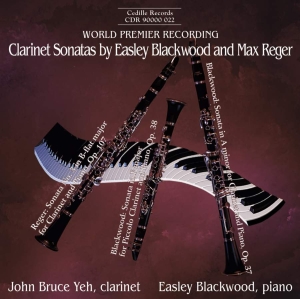 Blackwood/Reger - Clarinet Sonatas ryhmässä CD @ Bengans Skivbutik AB (3734605)