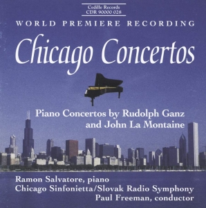 Ganz/La Montaine - Chicago Concertos ryhmässä CD @ Bengans Skivbutik AB (3734611)