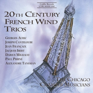 Various - 20Th Century French Wind Trios ryhmässä CD @ Bengans Skivbutik AB (3734623)