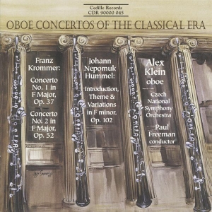 Krommer/Hummel - Oboe Concertos ryhmässä CD @ Bengans Skivbutik AB (3734628)