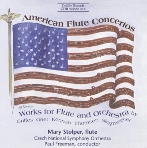 Various - American Works For Flute ryhmässä CD @ Bengans Skivbutik AB (3734629)