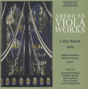 Various - American Viola Works ryhmässä CD @ Bengans Skivbutik AB (3734636)