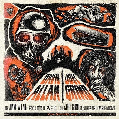 Allan Davie / Joel Grind - Split ryhmässä VINYYLI / Rock @ Bengans Skivbutik AB (3740527)
