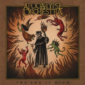 Apocalypse Orchestra - End Is Night - Limited Red Vinyl ryhmässä VINYYLI @ Bengans Skivbutik AB (3741422)