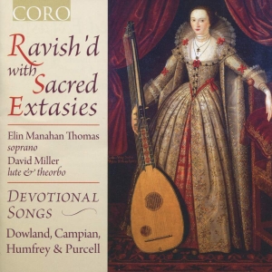Campian Dowland Humfrey Purcell - Elin Manahan Thomas & David Miller ryhmässä CD @ Bengans Skivbutik AB (3742775)