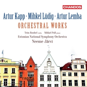 Kapp Artur Lemba Artur Ludig M - Orchestral Works ryhmässä CD @ Bengans Skivbutik AB (3743374)