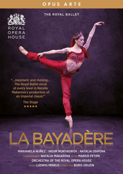 Minkus Ludwig - La Bayadere (Dvd) ryhmässä Externt_Lager / Naxoslager @ Bengans Skivbutik AB (3743464)