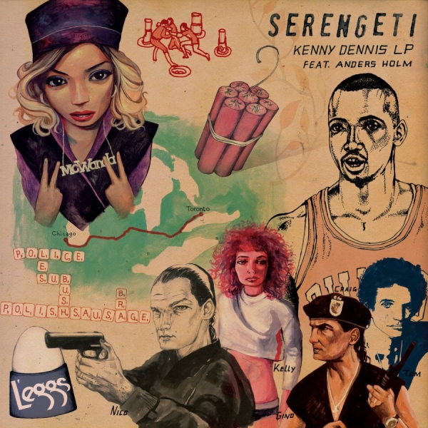 Serengeti - Kenny Dennis Lp ryhmässä CD / Hip Hop @ Bengans Skivbutik AB (3744489)