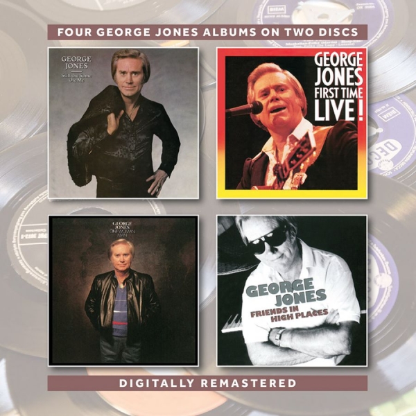 Jones George - Four Albums On Two Discs ryhmässä CD / Country @ Bengans Skivbutik AB (3744497)