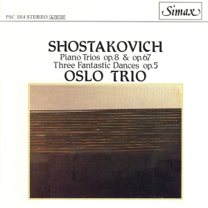 Oslo Trio - Shostakovich:Klav Trio 1/2/Fan ryhmässä CD @ Bengans Skivbutik AB (3744560)