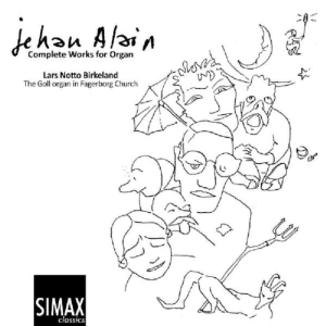 Jehan Alain - Complete Works For Organ ryhmässä CD @ Bengans Skivbutik AB (3744580)