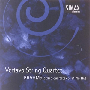 Vertavo String Quartet - Brahms:Str.Qrt. Op.51 ryhmässä CD @ Bengans Skivbutik AB (3744599)