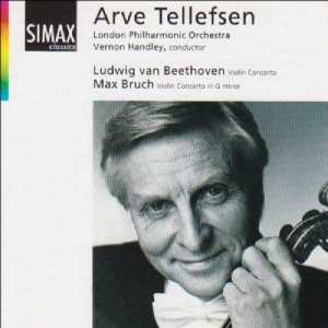 Tellefsenarve - Violin Concerto,Beethoven,Bruc ryhmässä CD @ Bengans Skivbutik AB (3744606)