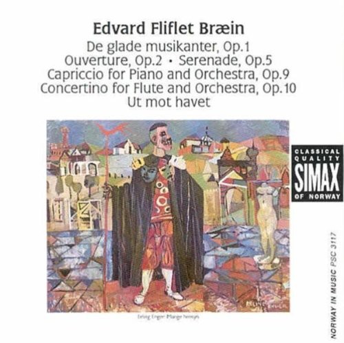 BræinEdvard Fliflet - Ut Mot Havet/Ork Verk ryhmässä CD / Klassiskt @ Bengans Skivbutik AB (3744666)