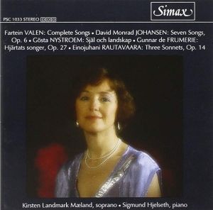 Mælandkirsten Landmark - Nordic Contemporary Songs ryhmässä CD @ Bengans Skivbutik AB (3744675)