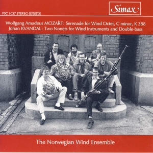 Norsk Blåseensemble - Mozart/Kvandal ryhmässä CD @ Bengans Skivbutik AB (3744678)