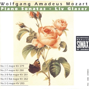 Glaserliv - Mozart:Piano Sonatas Vol 1 ryhmässä CD @ Bengans Skivbutik AB (3744932)